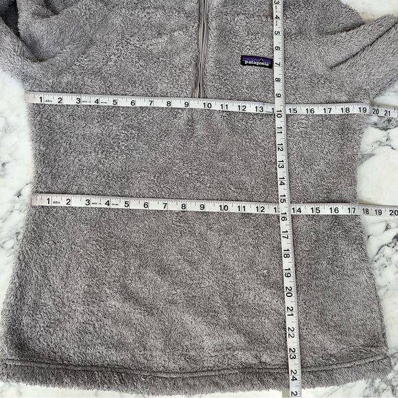 Patagonia Los Gatos Fleece 1/4 Zip Pullover Drifter Grey Outdoor Women’s Medium - Picture 4 of 7